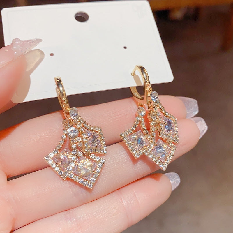 - Zircon Diamond Earrings