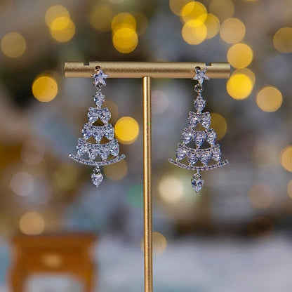 Christmas Tree Earrings