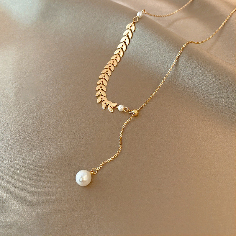 🌾Wheat Pearl Necklace