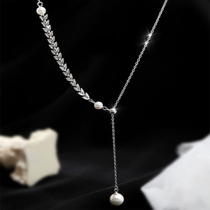 🌾Wheat Pearl Necklace