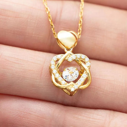 To My Daughter - I Love You More Necklace