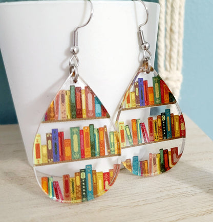🌟Buy 3 Get 1 Free🔥-📚BOOK EARRINGS /EARRINGS FOR BOOK LOVERS