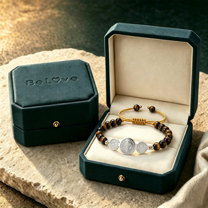 Strength & Faith Natural Stone Bracelet