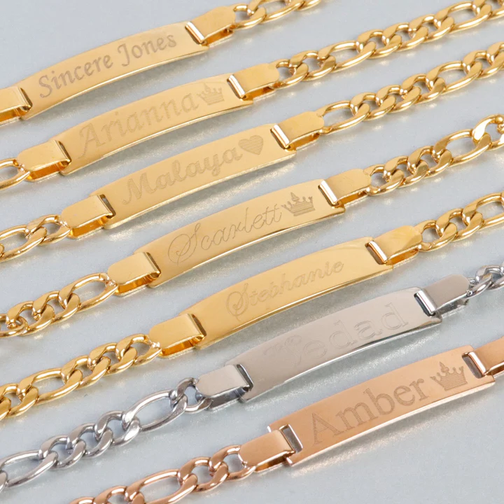 Personalized Baby Name Bracelet