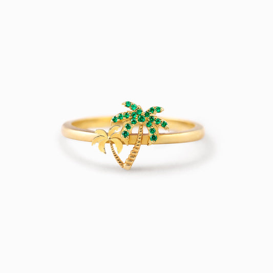 Relax You Are On Beach Time Tree Ring S925