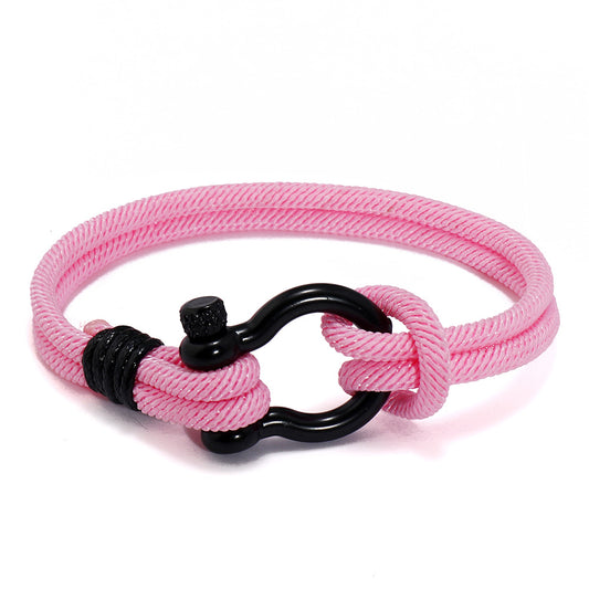 To My Daughter Love You Forever Nautical Bracelet