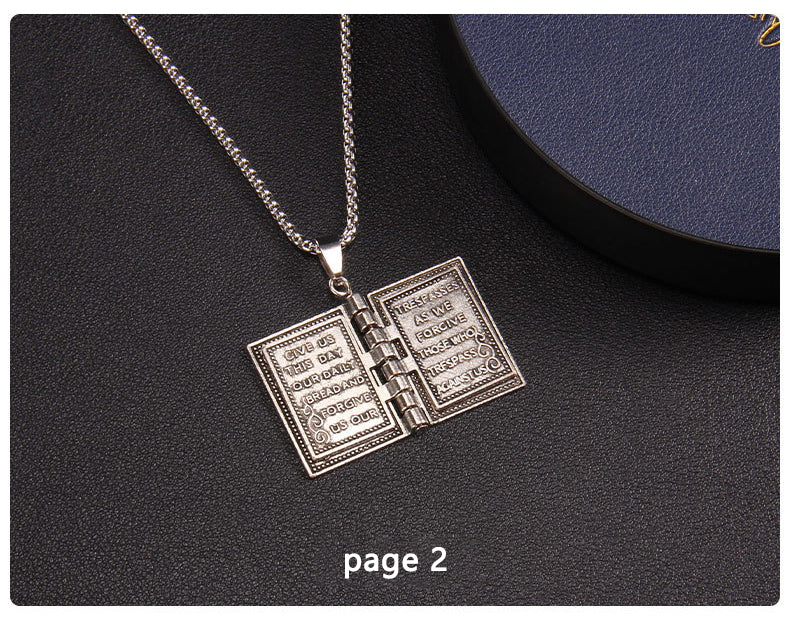 Holy Bible Necklace