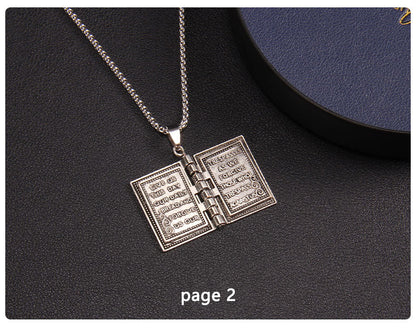 Holy Bible Necklace