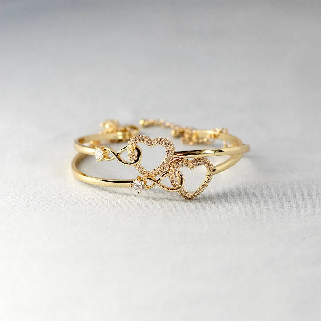 For Love - I Love You Until Infinity Runs Out Bracelet