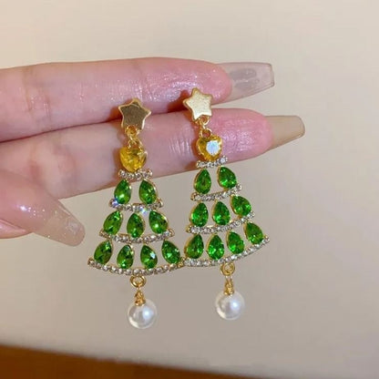 Christmas Tree Earrings