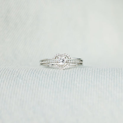 For Granddaughter - You Are Always In Mine Layered Heart S925 Ring