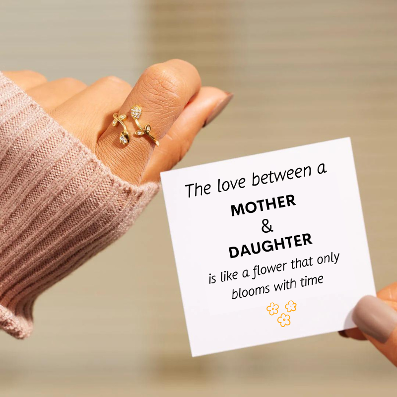 💐 Mother & Daughter 💝 - Blossom Ring
