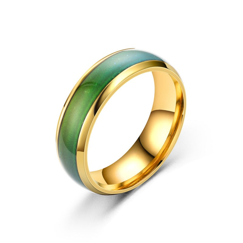 EMOTION TEMPERATURE COLOR CHANGING MOOD RING