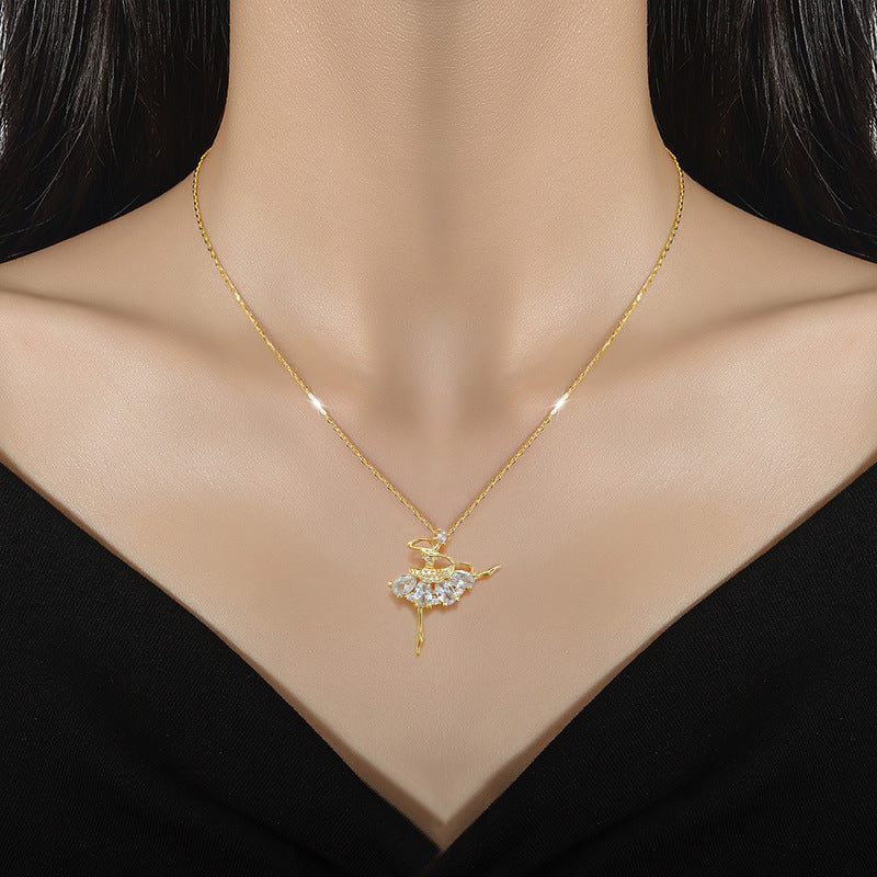 Ballet Girl Necklace💃