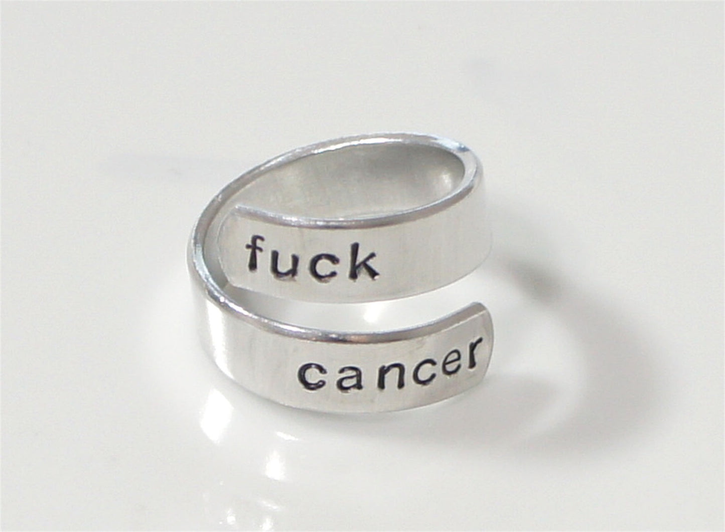 Interesting Inspirational Gift. Motivational Ring. Wrap Ring