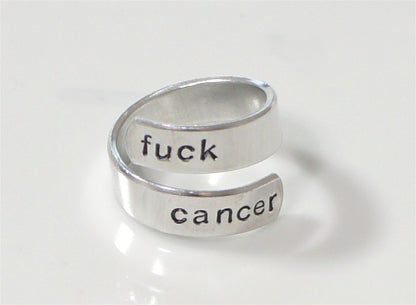 Interesting Inspirational Gift. Motivational Ring. Wrap Ring