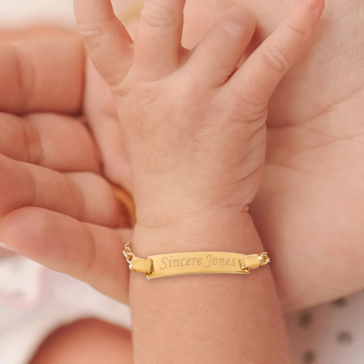 Personalized Baby Name Bracelet