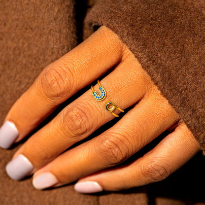 Drive Safe, Mom Safety Pin Ring