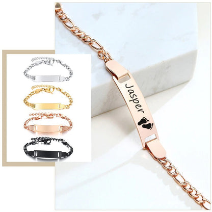 Personalized Baby Name Bracelet
