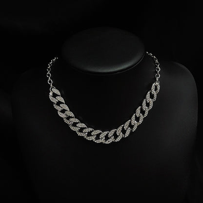 Delicate Adjustable Zircon Necklace