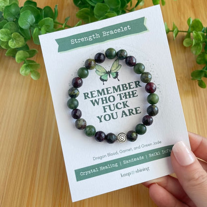 Remember Who The F*ck You Are Bracelet