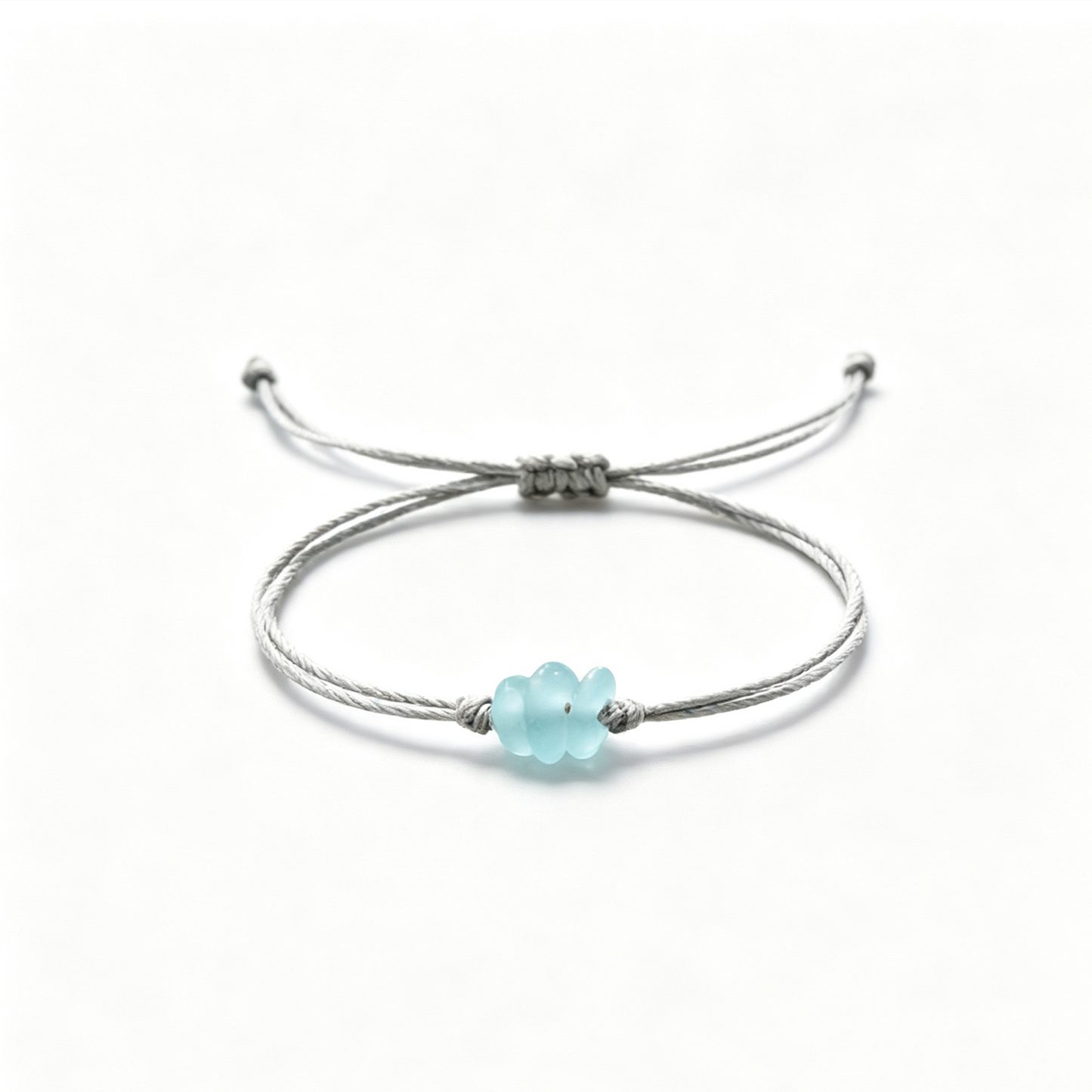 FOR MY SOUL SISTER- LET US FEEL THE SUNSHINE TOGETHER SEA GLASS BRACELET