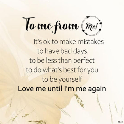 For 2026 Begin Again - Love me until I am me again Ring