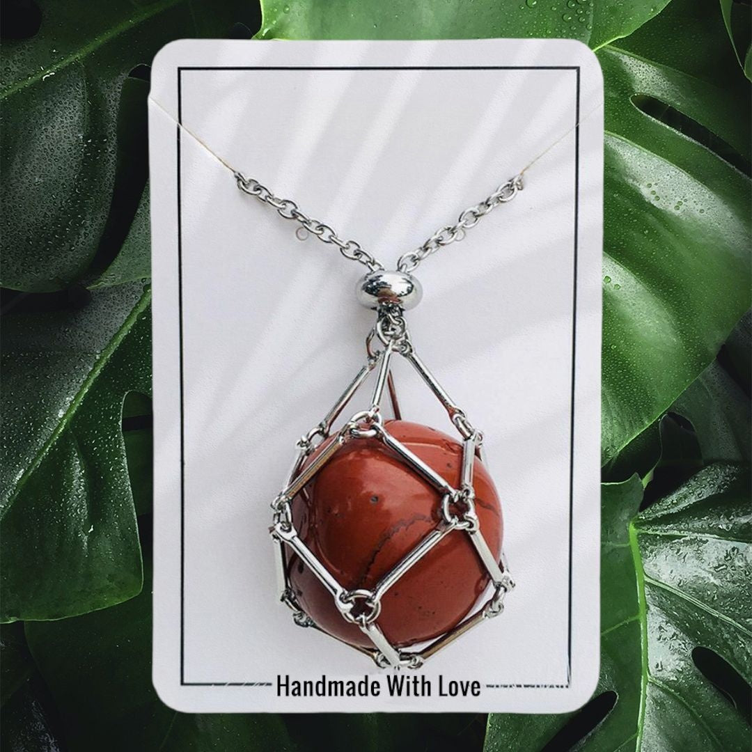 🎁2023 Crystal Stone Holder Necklace- Free (Crystal) Gift Included🎁