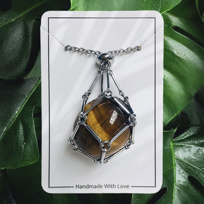 🎁2023 Crystal Stone Holder Necklace- Free (Crystal) Gift Included🎁