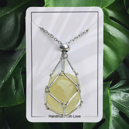 🎁2023 Crystal Stone Holder Necklace- Free (Crystal) Gift Included🎁