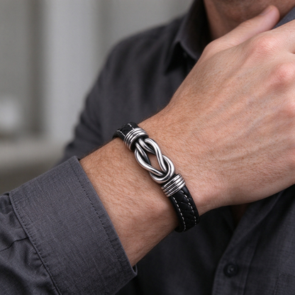 To My Man- Keep Me In Your Heart Infinity Custom Bracelet