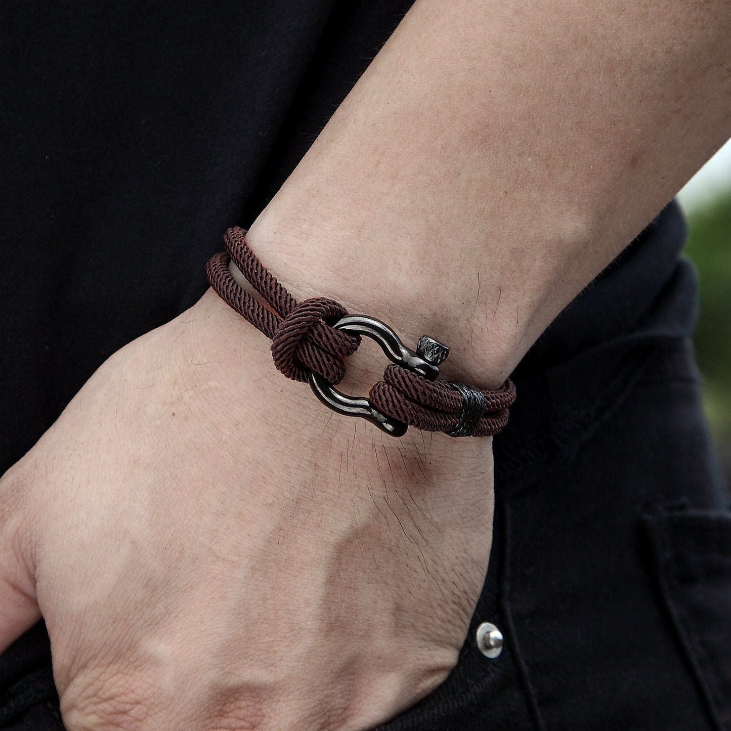 Love You Forever Nautical Bracelet