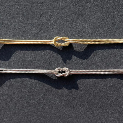 For Daughter -We Are Forever Linked Together Infinity Knot Bracelet