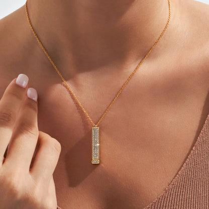 I Love You - Hidden Message Necklace