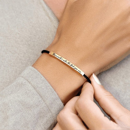 Remember Who The Fuck You're Tube Bracelet