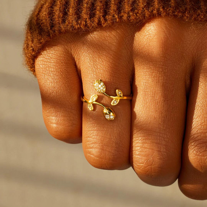 💐 Mother & Daughter 💝 - Blossom Ring