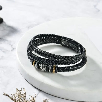 🌊Summer Hot Sale✨To My Son Love You Forever Bracelet