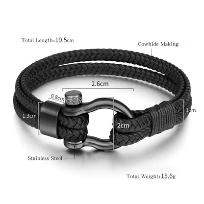 Love You Forever Nautical Bracelet