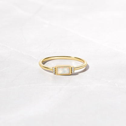 2026 Begin Again Opal Baguette Ring