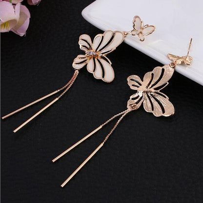 💐 Mother's Day Pre- Sale 💝- Butterfly Tassel Earrings🦋