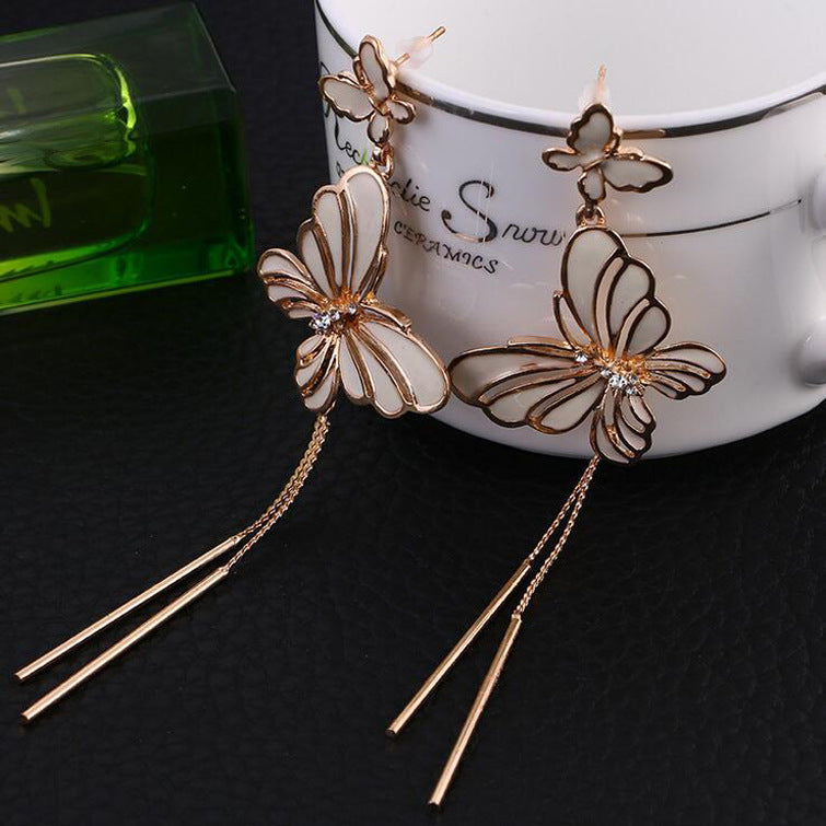 💐 Mother's Day Pre- Sale 💝- Butterfly Tassel Earrings🦋