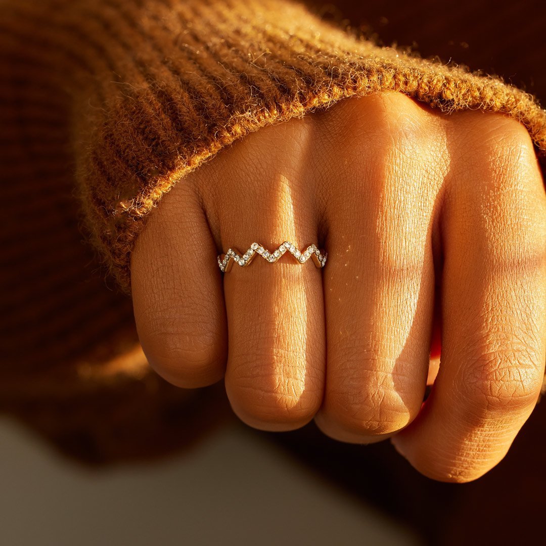The Life’s Highs and Lows Keepsake Ring