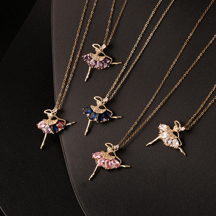 Ballet Girl Necklace💃