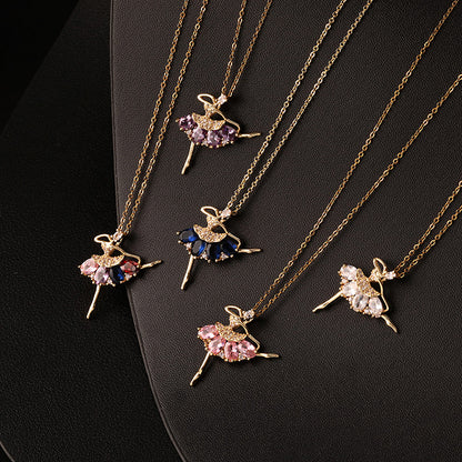 Ballet Girl Necklace💃