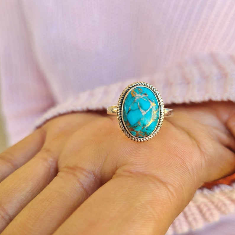 Gorgeous Boho Turquoise Ring
