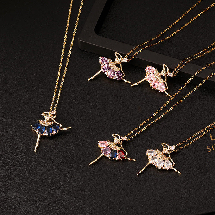 Ballet Girl Necklace💃