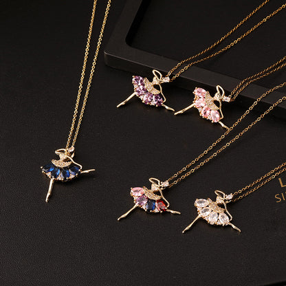 Ballet Girl Necklace💃