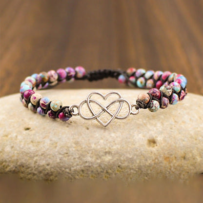 For Granddaughter - For You Are Always In Mine Beads Bracelet
