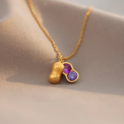 Peanuts In A Pod Birthstone Peanut Bracelet