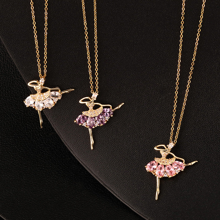 Ballet Girl Necklace💃